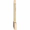 Ekena Millwork Portland Rough Sawn Timber Gable Bracket, Douglas Fir, 48"W x 28"H x 2"D x 6"F, 14/12 Pitch GBW048X28X0206POR00RDF - alternate 3